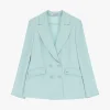 Blazer con cierre cruzado