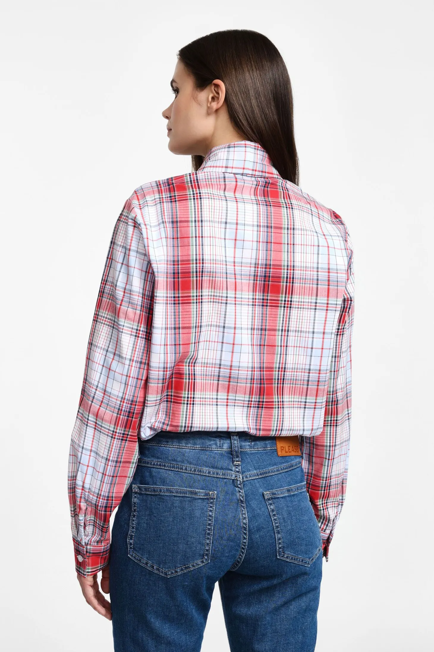 Camisa de manga larga con lazo