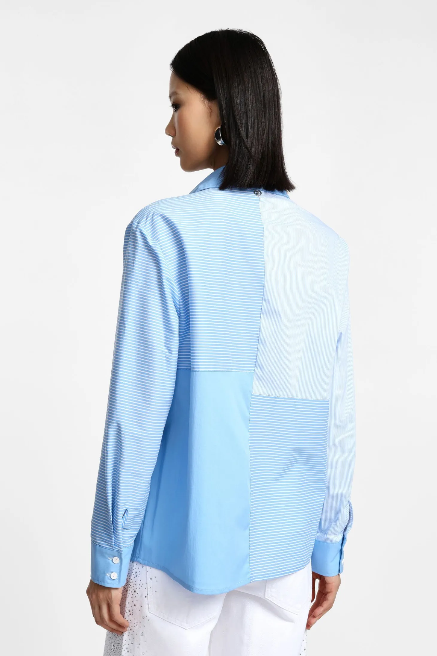 Camisa de rayas con botones