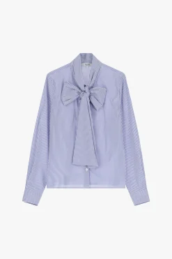 Camisa de rayas con mangas largas