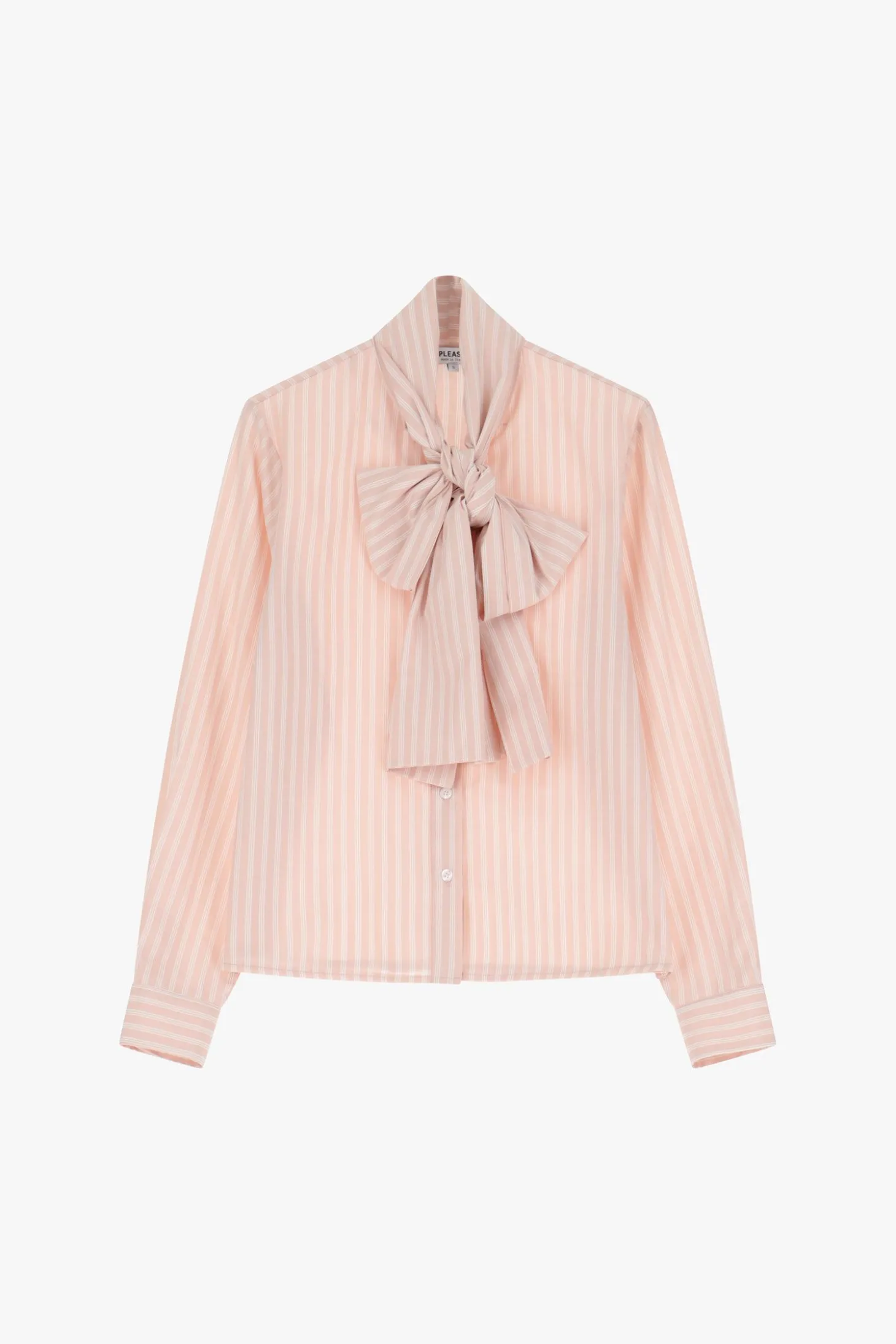 Camisa de rayas con mangas largas