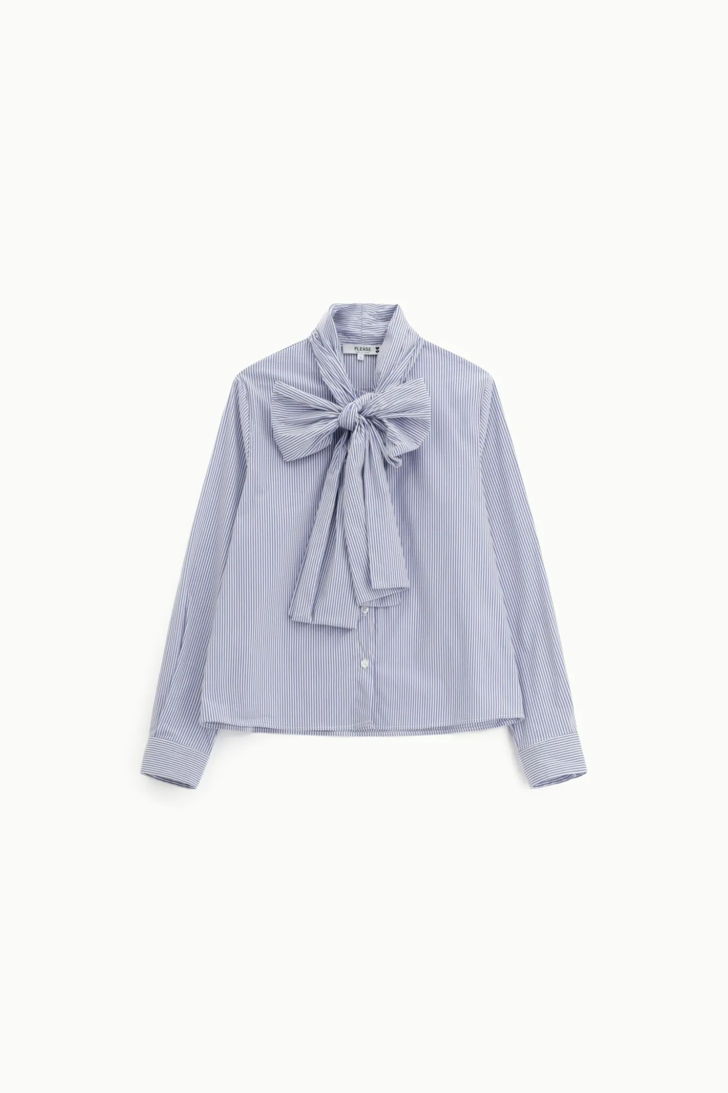 Camisa de rayas con mangas largas