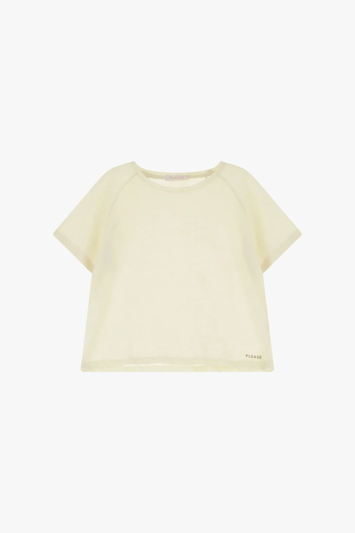 Camiseta con cuello redondo
