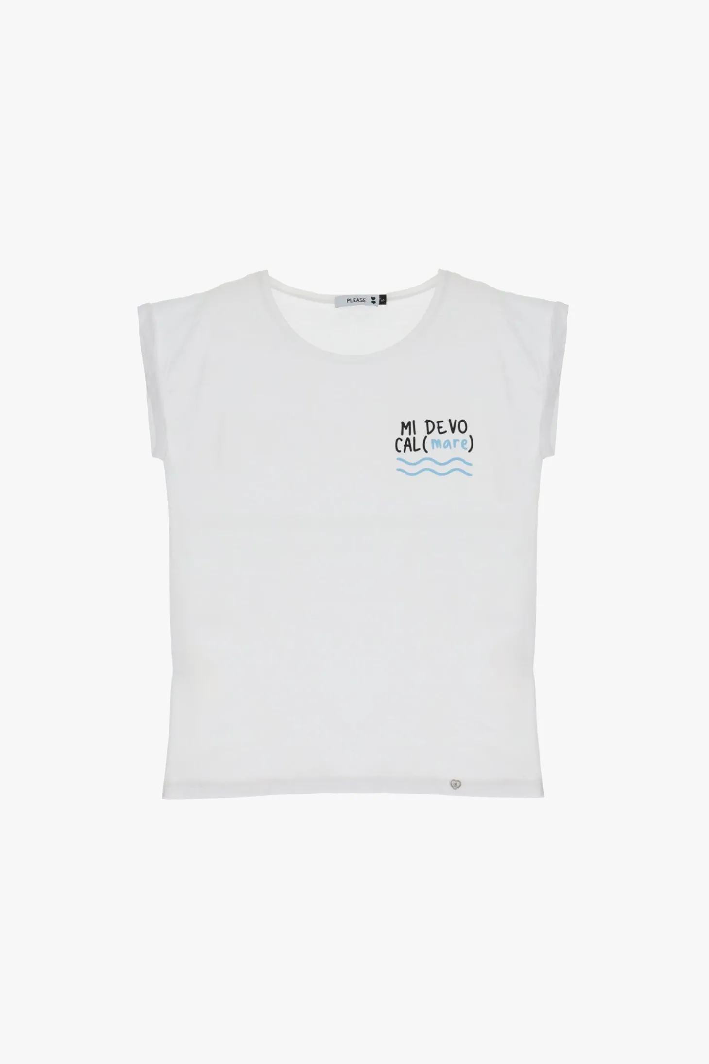 Camiseta con texto en el frente