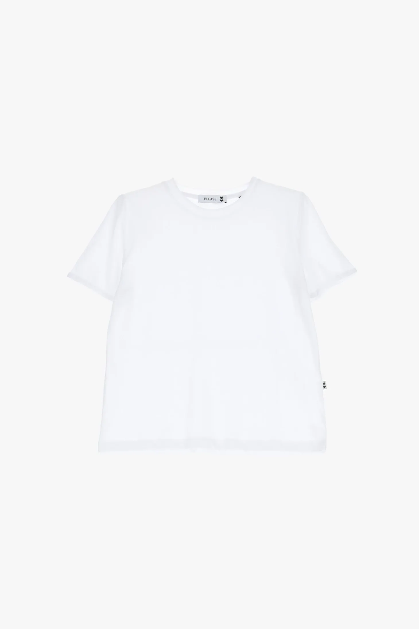 Camiseta cuello redondo manga corta