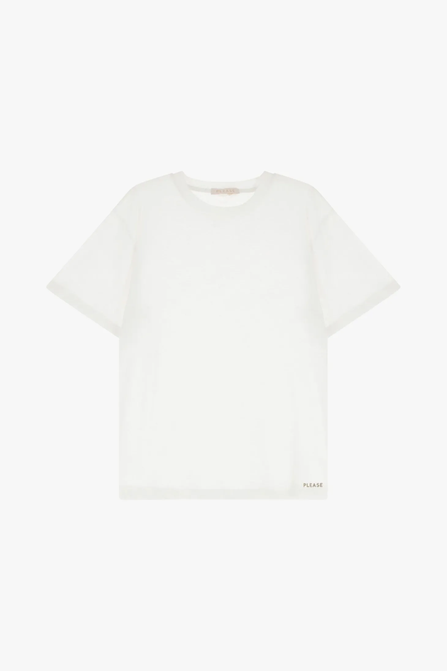 Camiseta cuello redondo manga corta