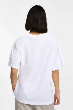 Camiseta cuello redondo manga corta
