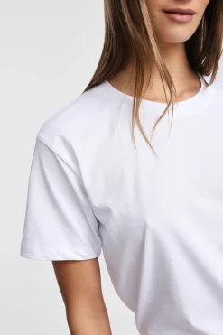 Camiseta cuello redondo manga corta