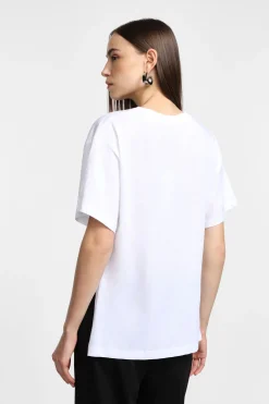 Camiseta de corte relajado