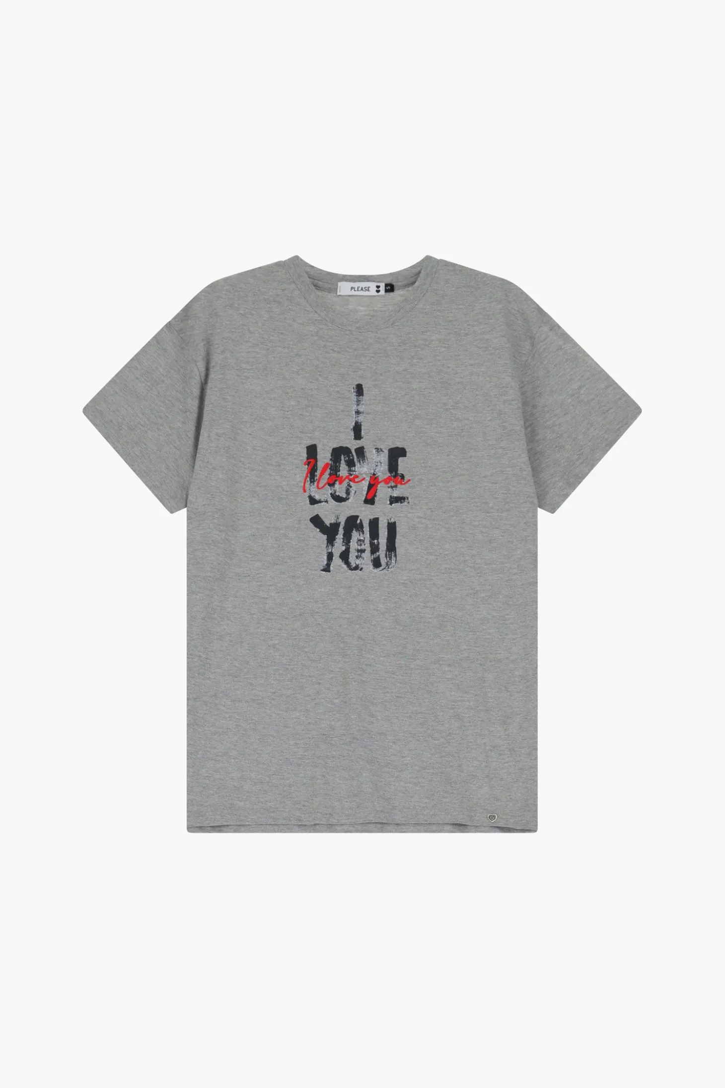 Camiseta impresa cuello redondo