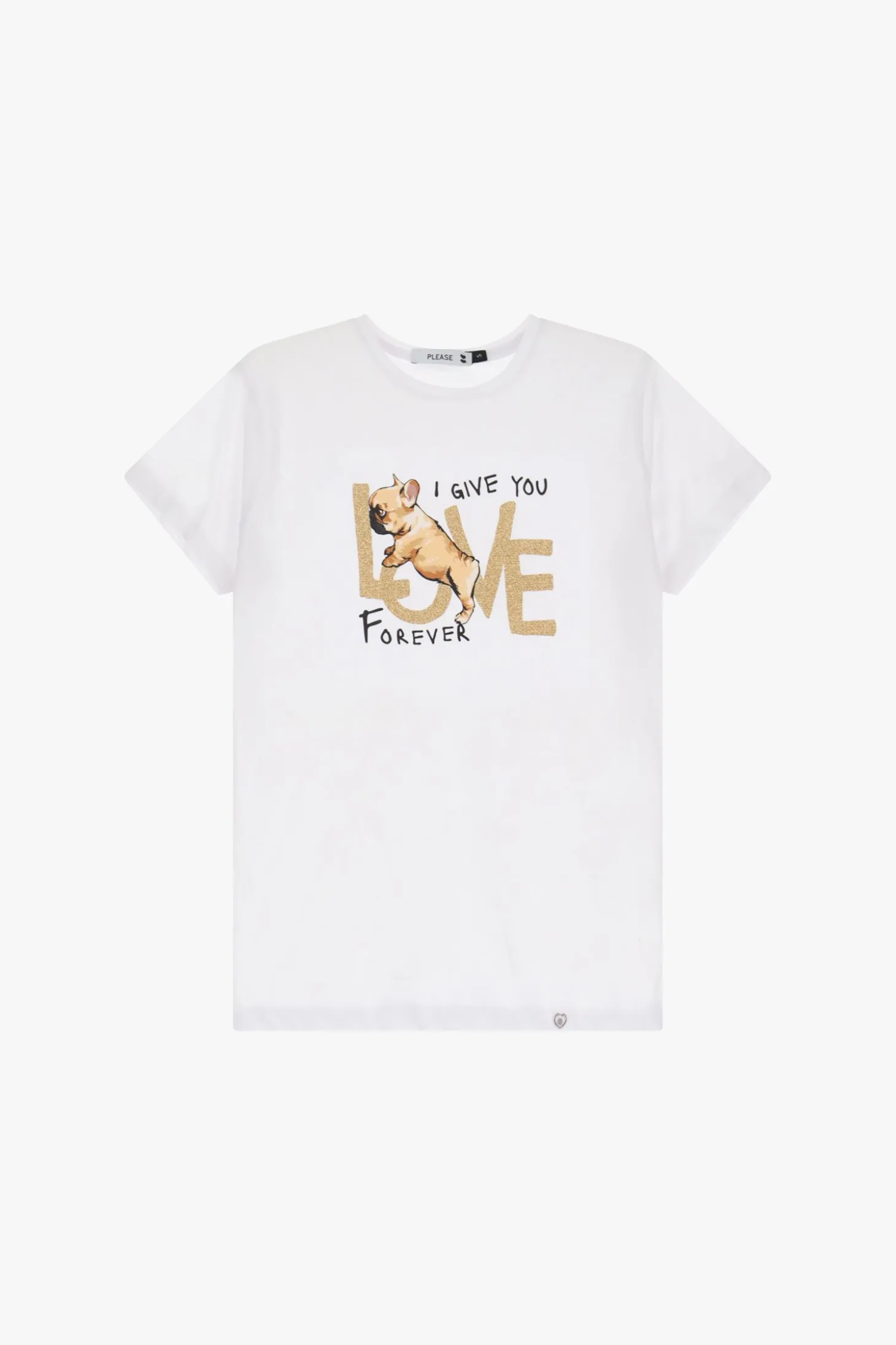 Camiseta manga corta estampada
