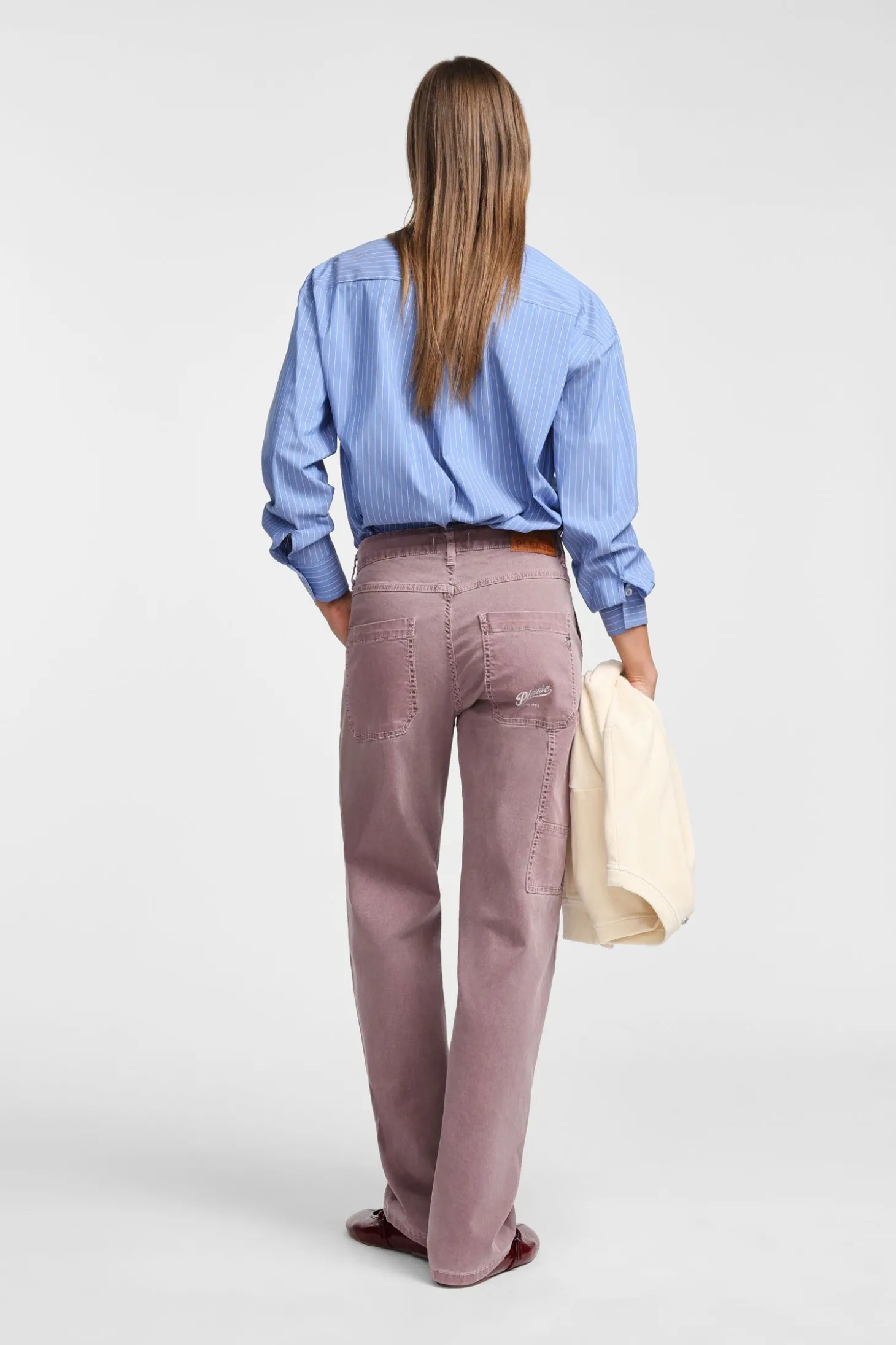 Jeans a gamba dritta medio