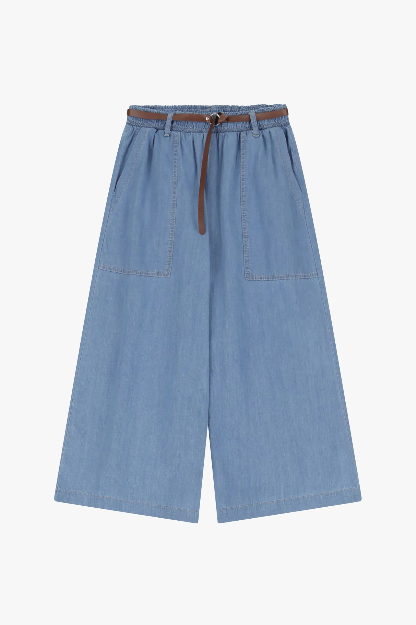 Jeans ampi a vita alta