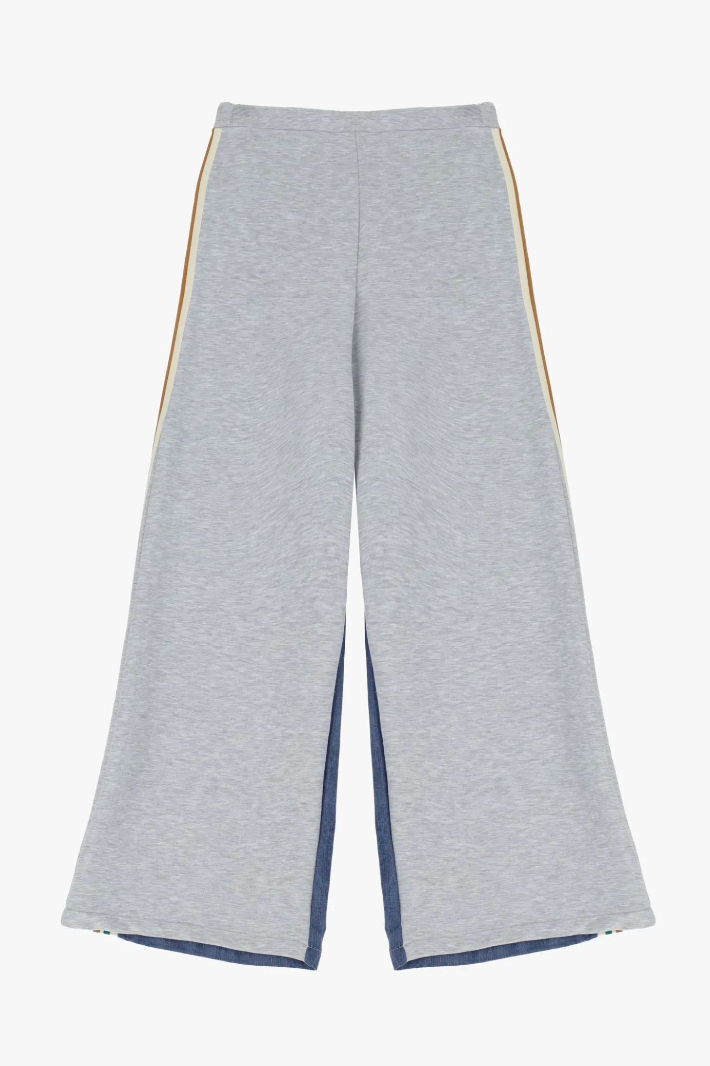 Jeans baggy con dettagli sportivi