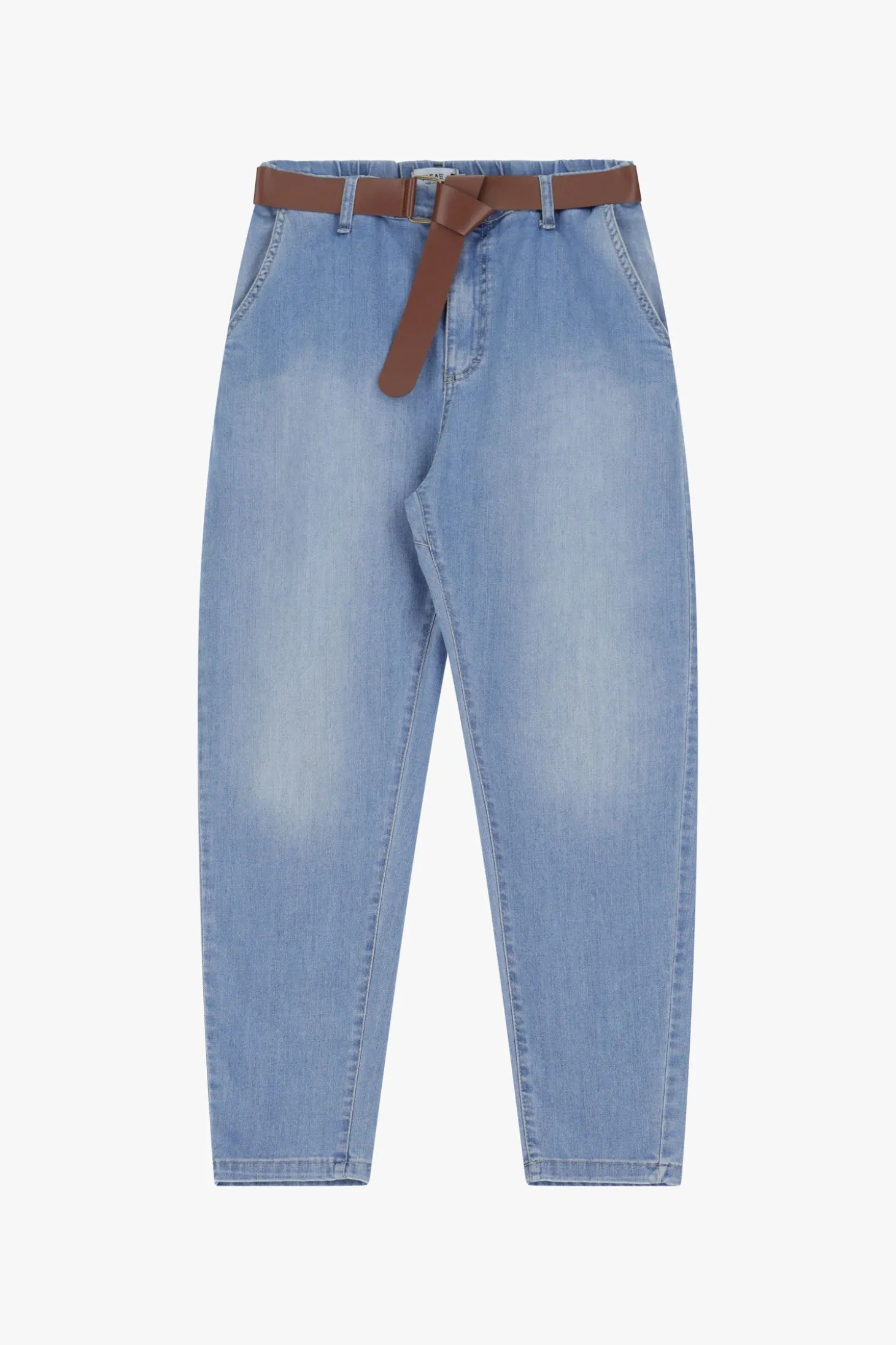 Jeans baggy con tasche laterali