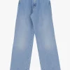 Jeans de pierna ancha con aberturas