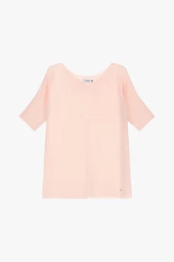 Jersey escote en v y mangas medias