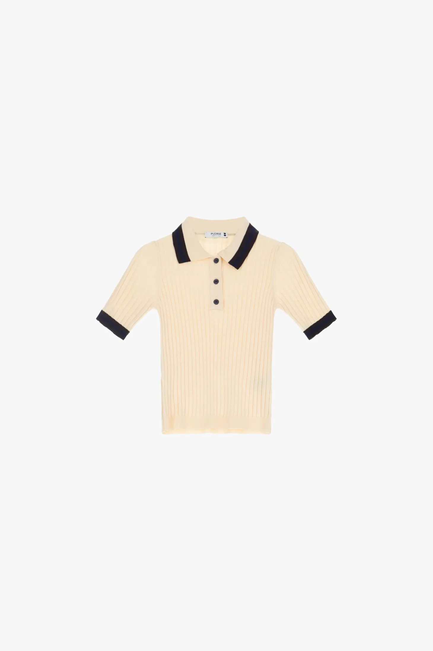 Jersey polo manga corta