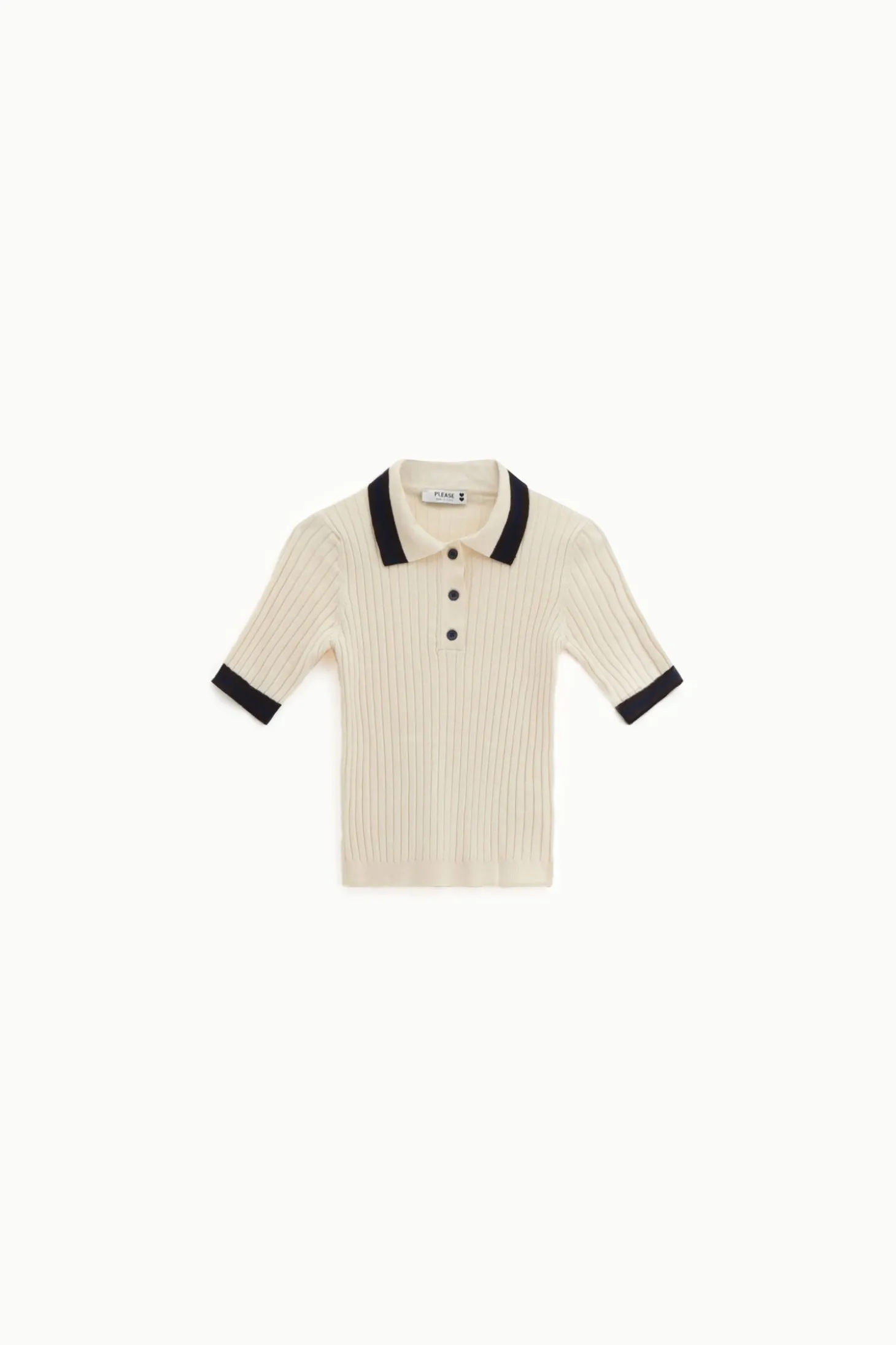 Jersey polo manga corta