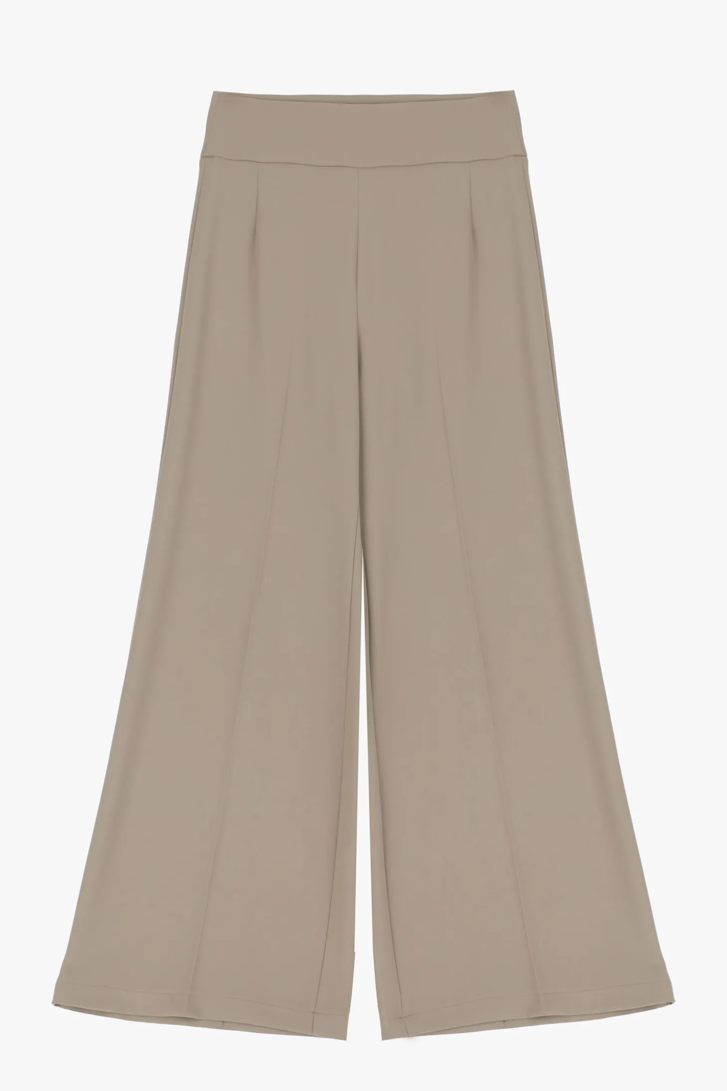 Pantalones acampanados de cintura alta