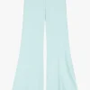 Pantalones acampanados tiro alto