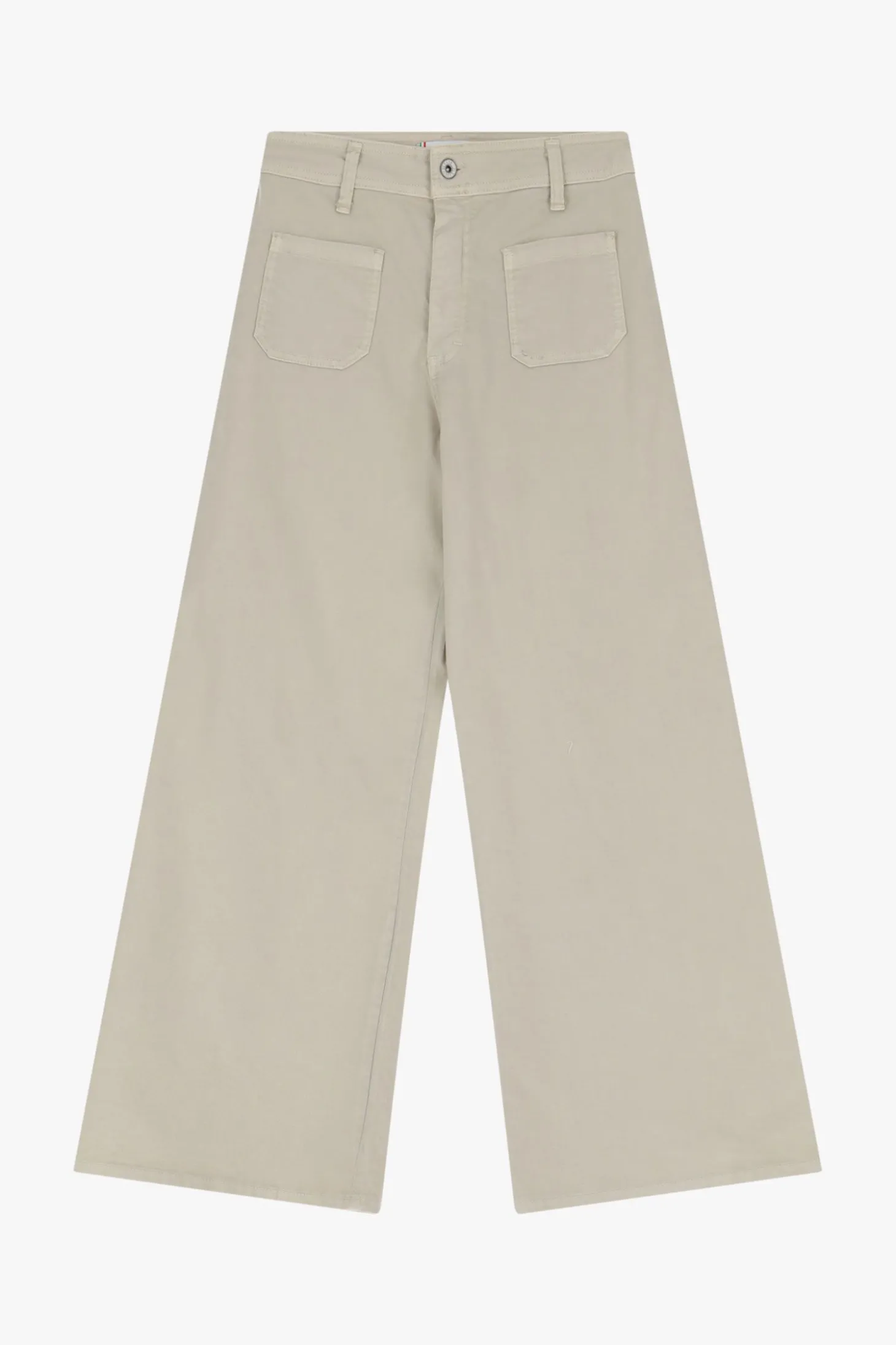 Pantalones anchos con bolsillos