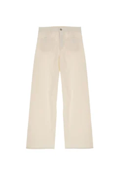 Pantalones anchos con bolsillos