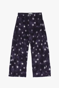 Pantalones anchos con estampado