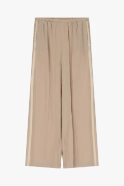 Pantalones anchos de color sólido
