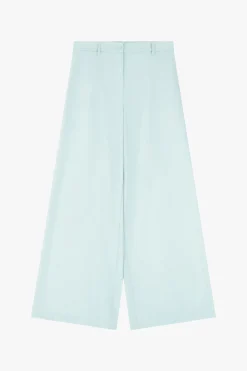 Pantalones anchos de tiro alto