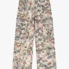 Pantalones cargos estampado floral
