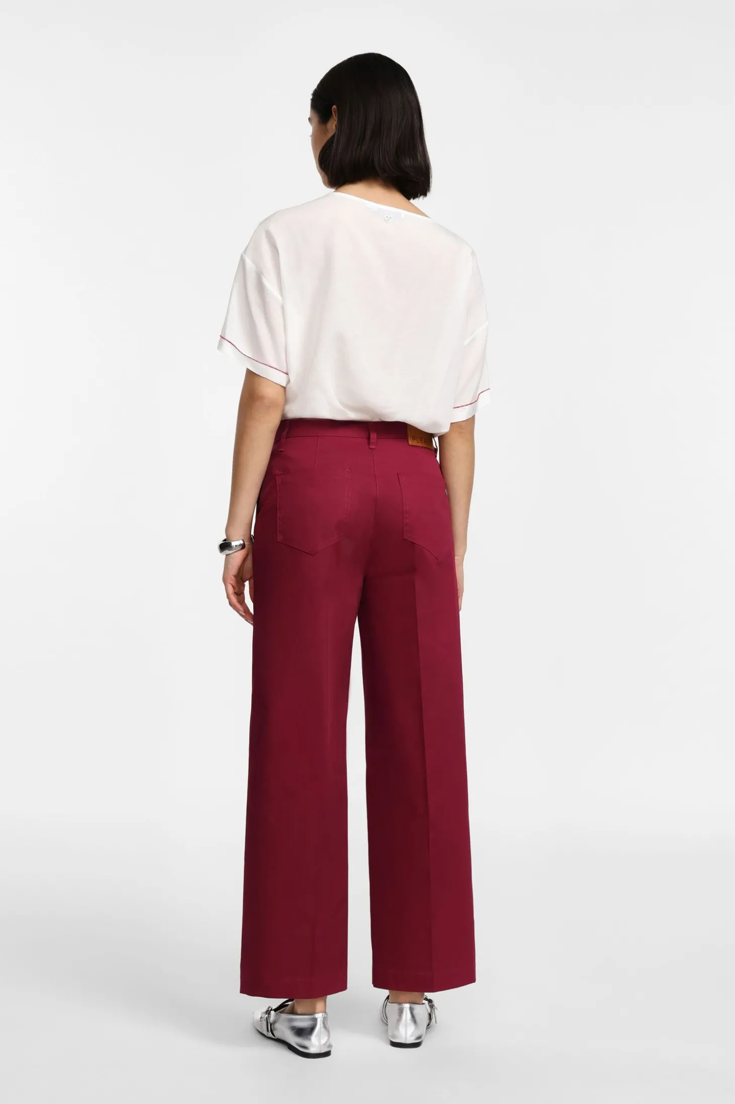 Pantalones chinos de pierna recta