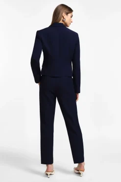 Pantalones con rayas en contraste