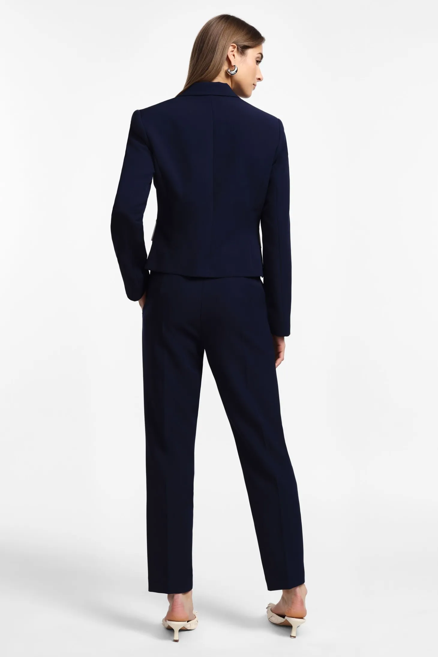 Pantalones con rayas en contraste