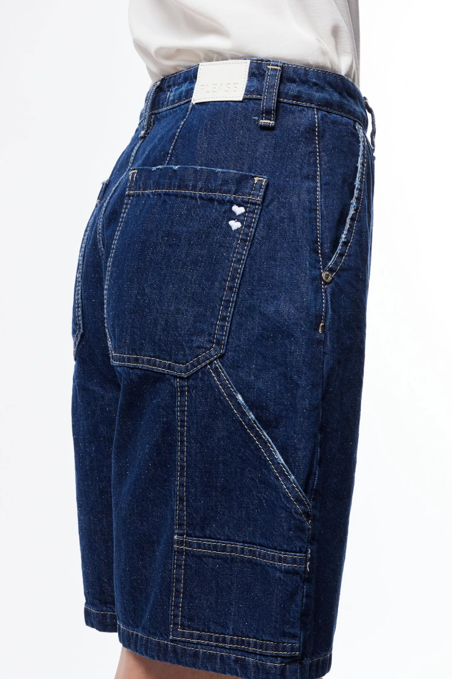 Pantalones cortos con bolsillos laterales