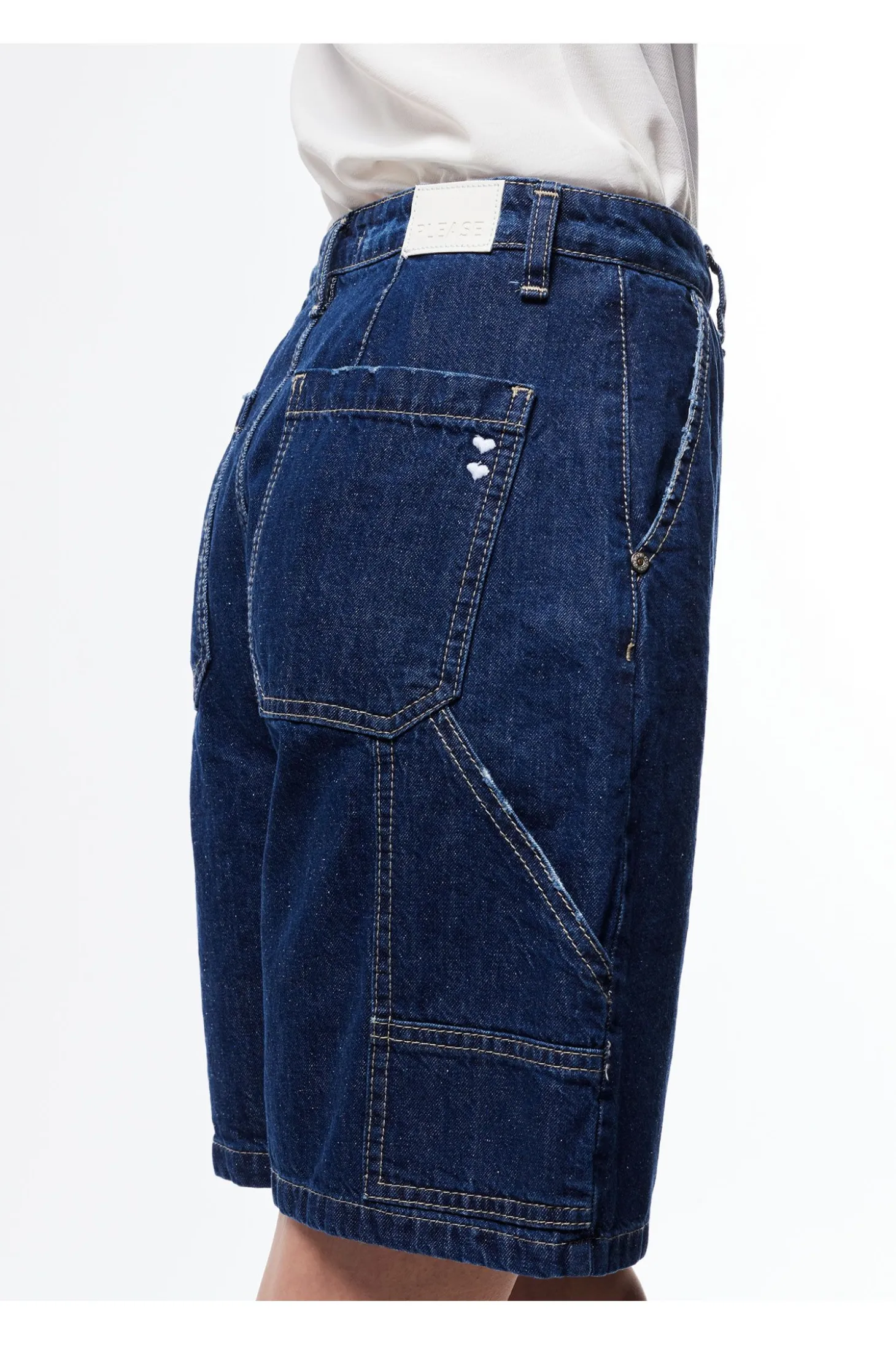 Pantalones cortos con bolsillos laterales