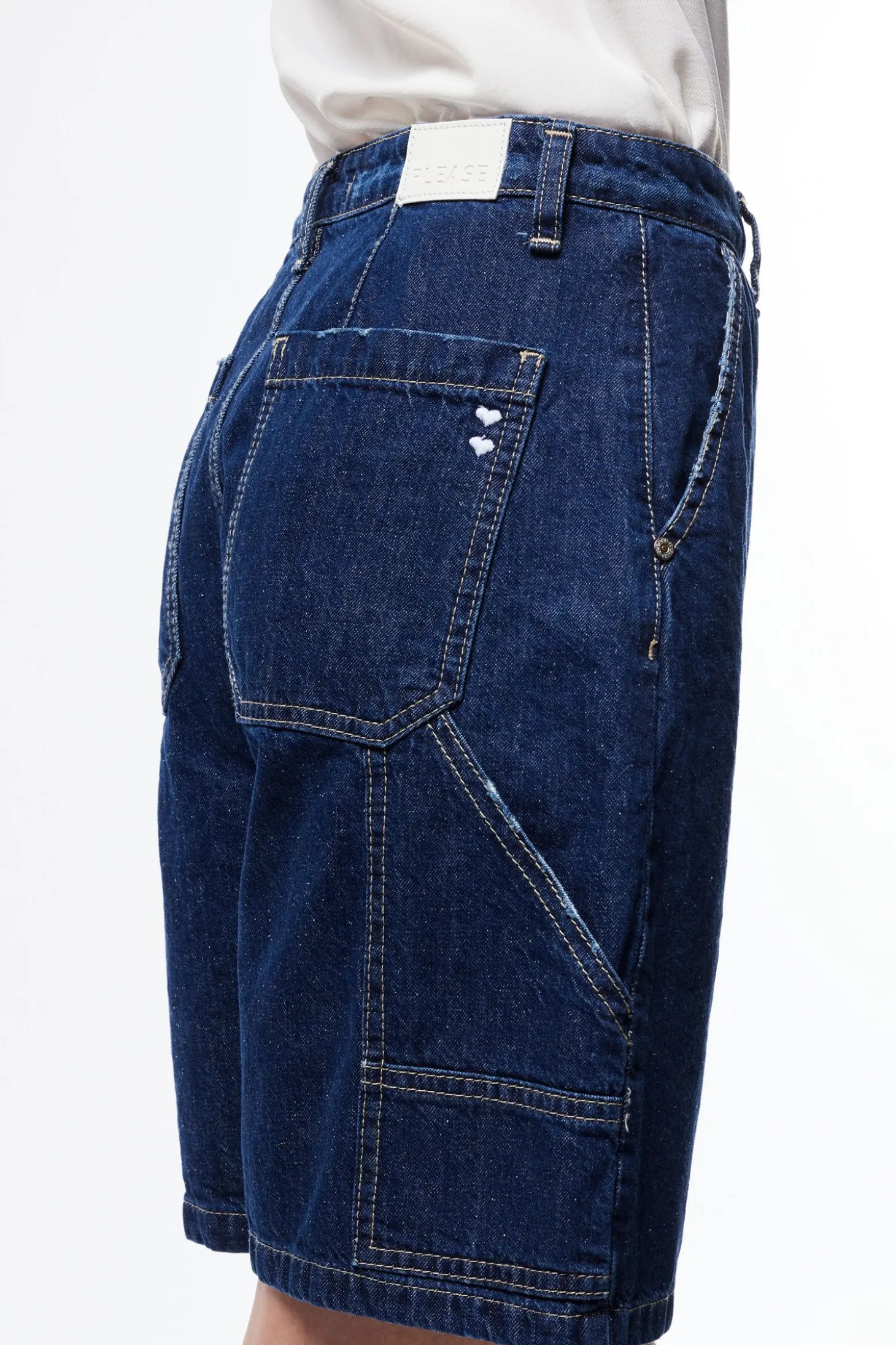 Pantalones cortos con bolsillos laterales