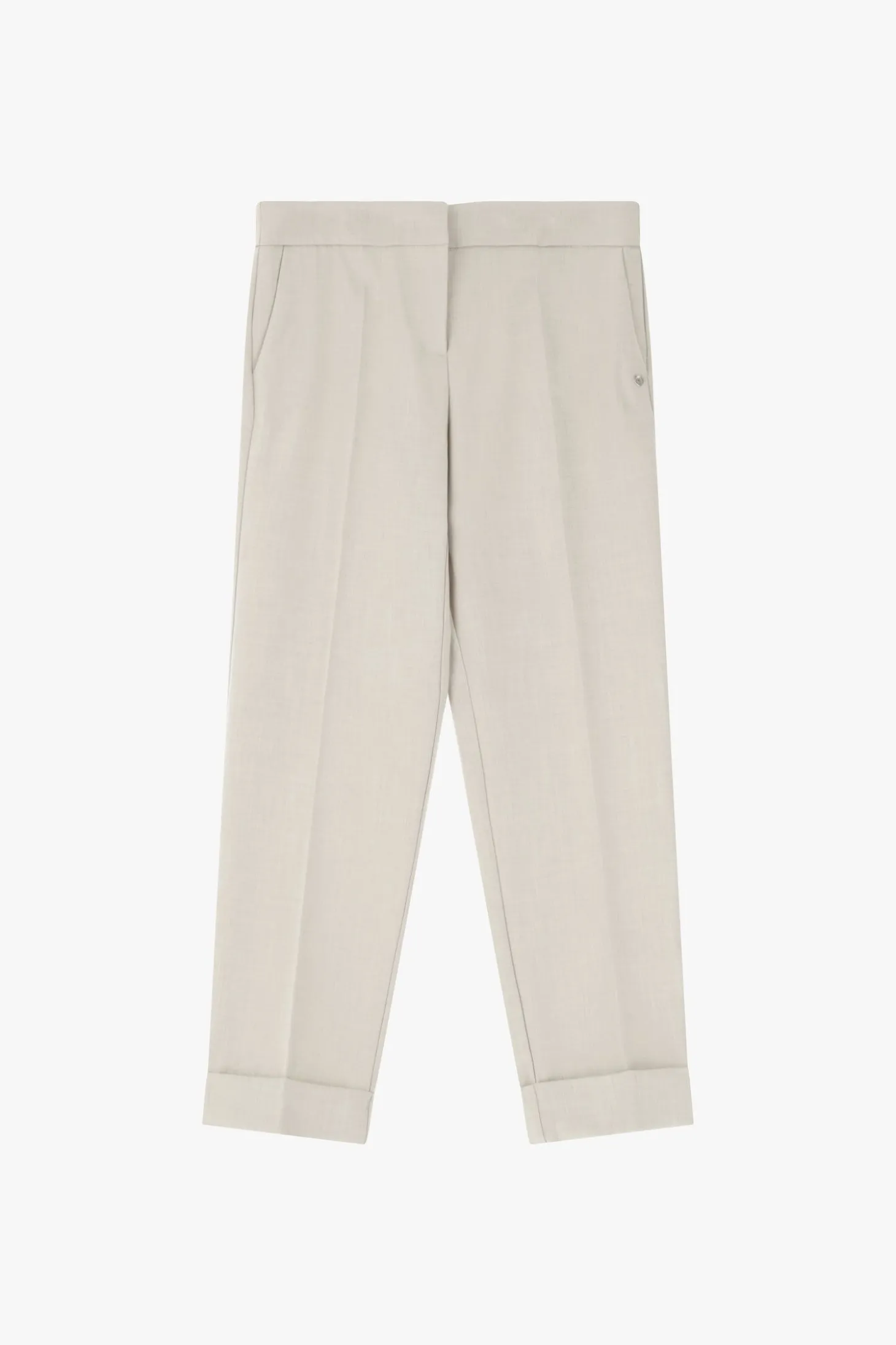 Pantalones de ajuste medio