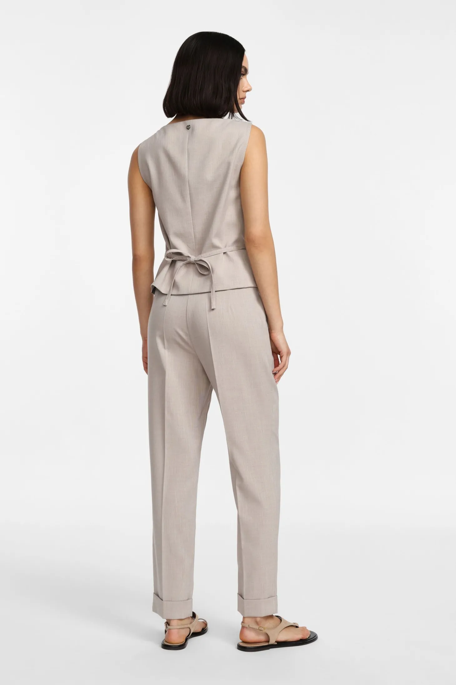Pantalones de ajuste medio