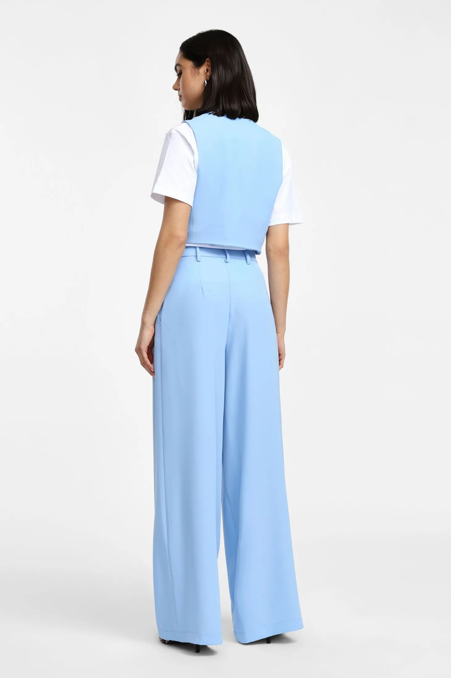 Pantalones de pierna ancha