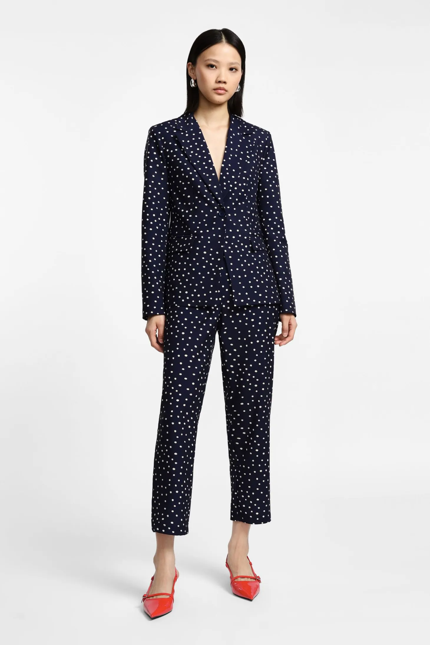 Pantalones estampados corte corto