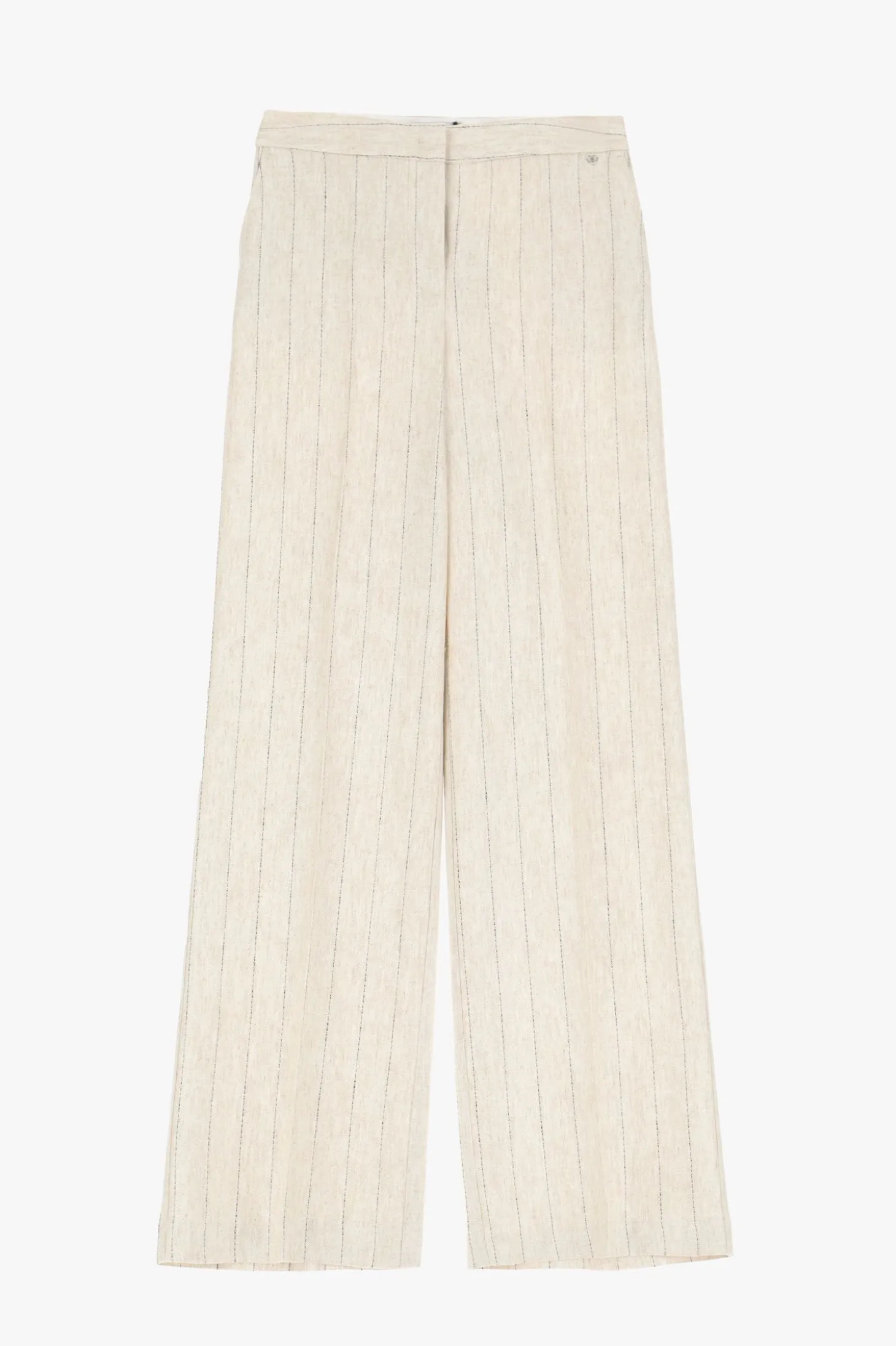 Pantalones palazzo de rayas casuales