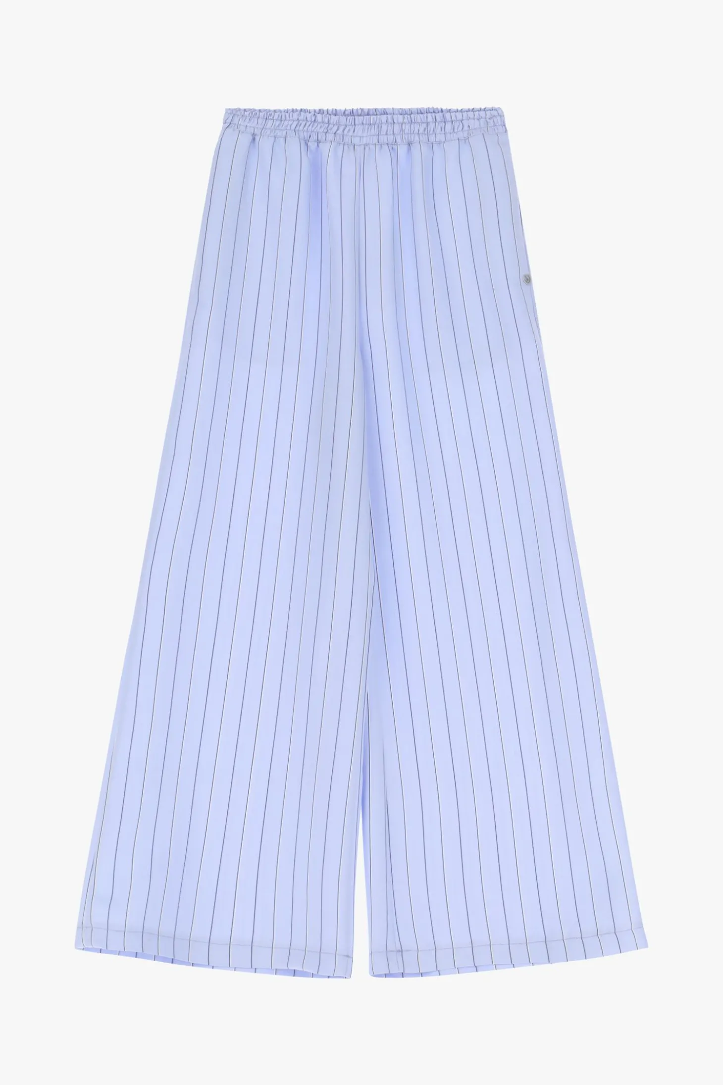 Pantalones palazzo de rayas
