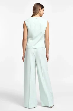 Pantalones palazzo de rayas
