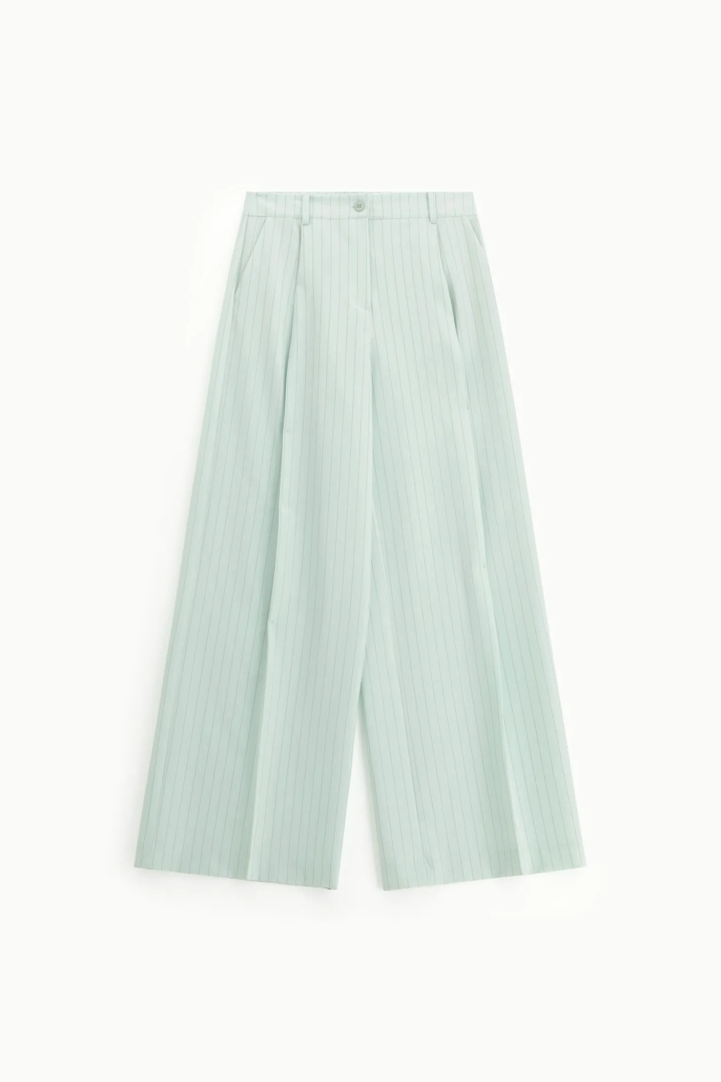 Pantalones palazzo de rayas