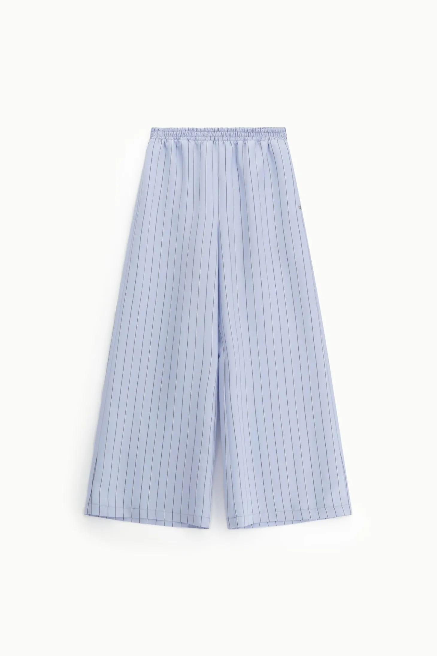 Pantalones palazzo de rayas