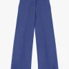 Pantalones palazzo de talle alto