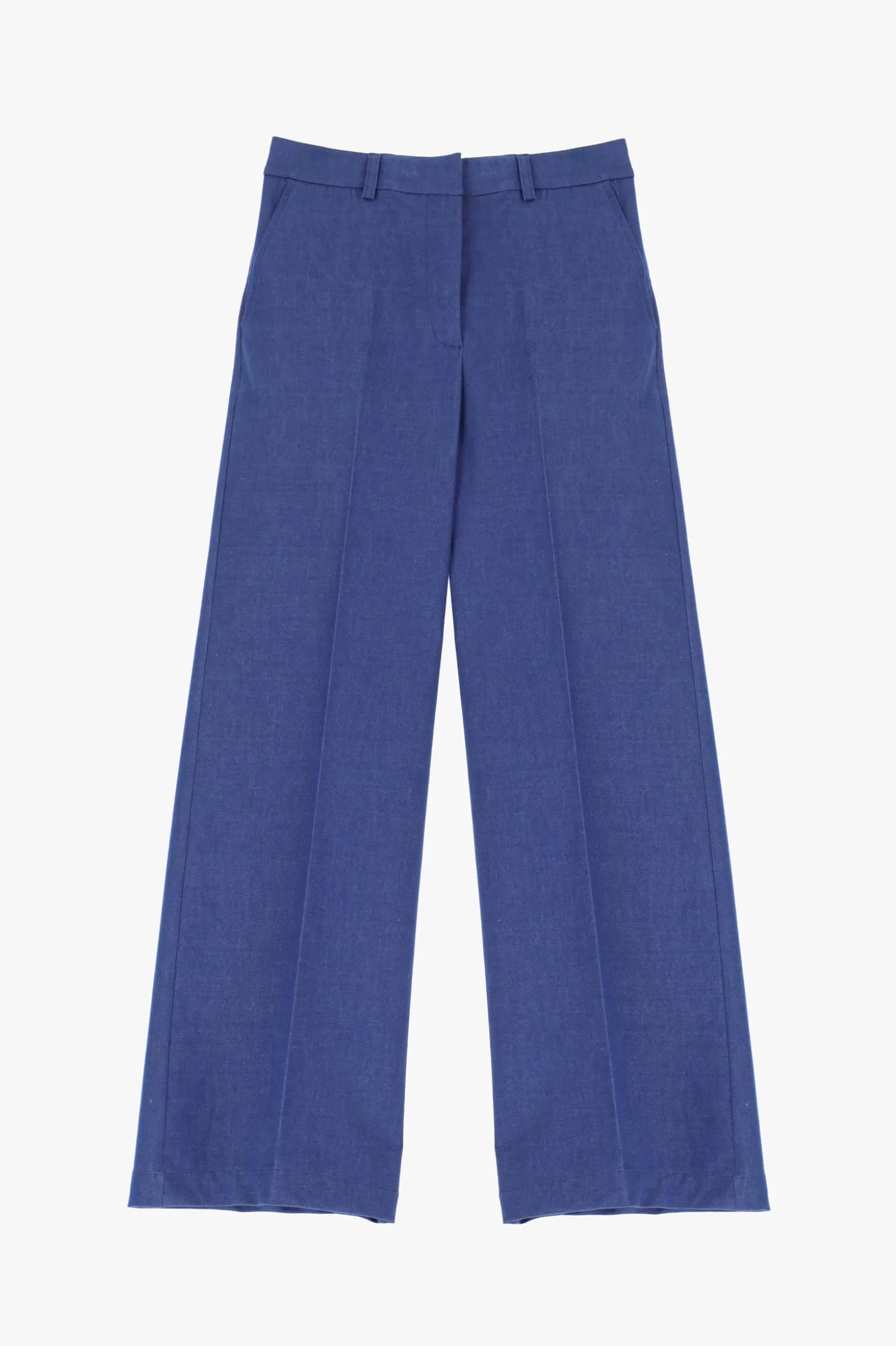 Pantalones palazzo de talle alto