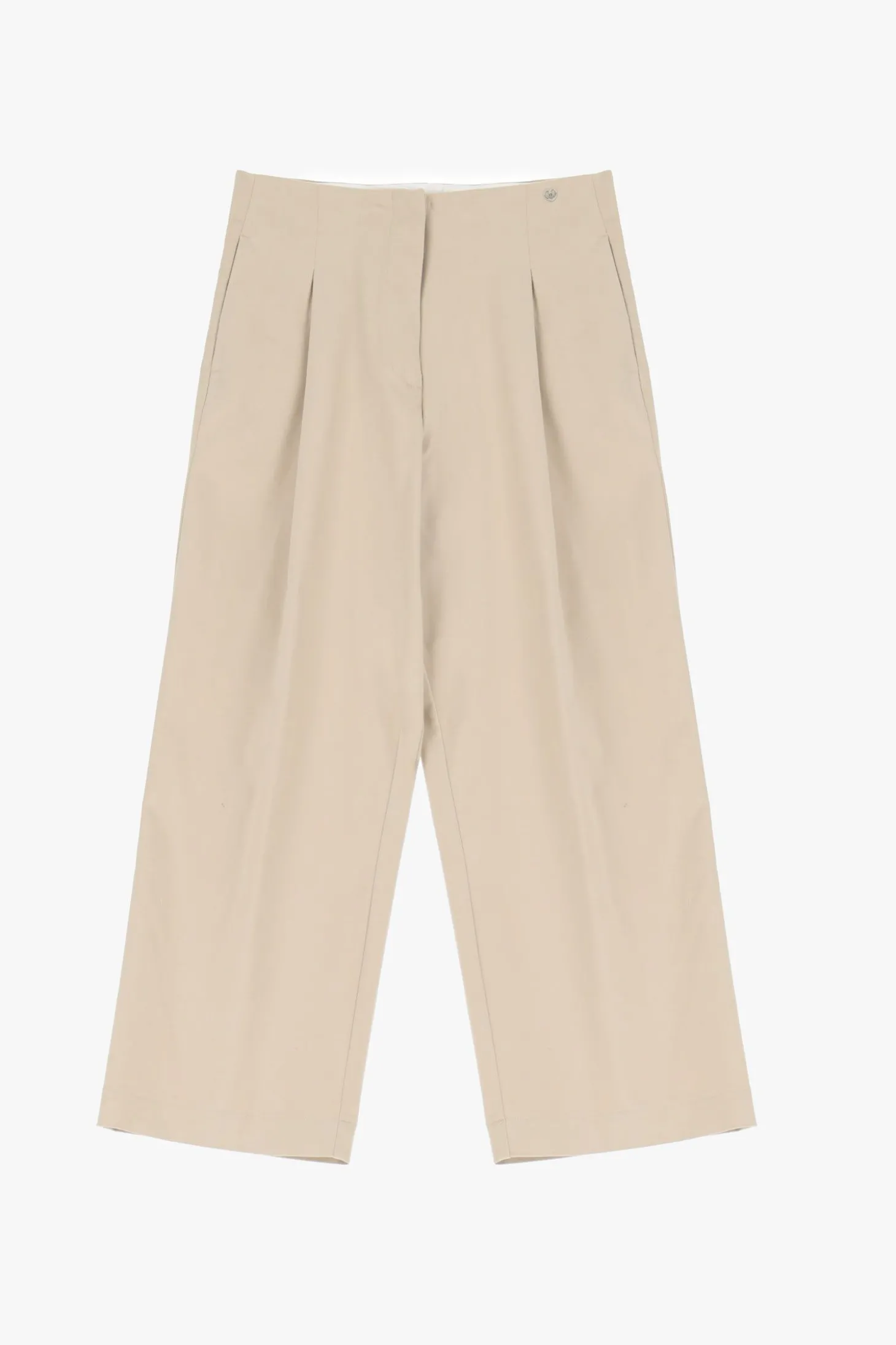 Pantalones palazzo de talle alto