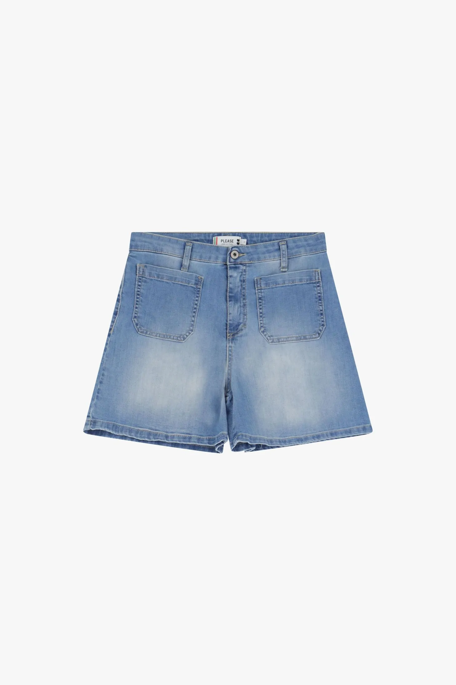 Shorts regulares con bolsillos frontales